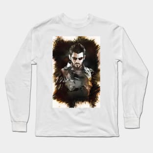 Adam Jensen - DEUS EX Long Sleeve T-Shirt